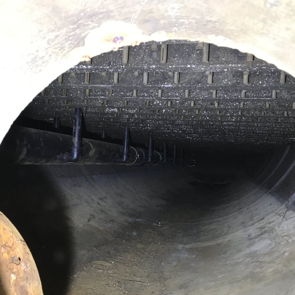 Erneuerungsmaßnahmen an der geschlossenen Filteranlage im Wasserwerk  Erlenhagen